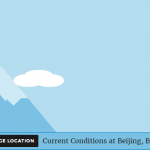(Wordpress) Responsive Weather Background
